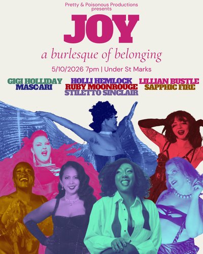 Joy: A Burlesque of Belonging flyer